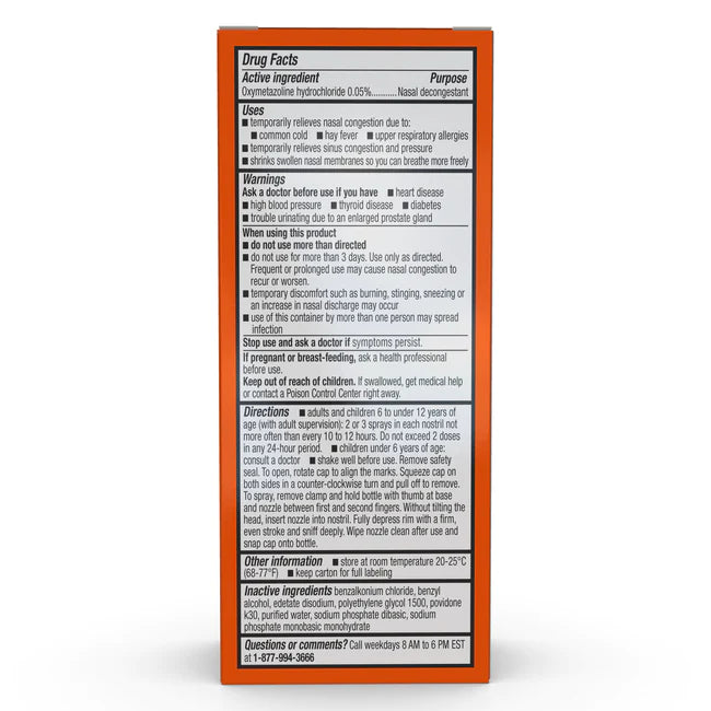 TUKOL SINUS NASAL SPRAY  0.5 FL OZ