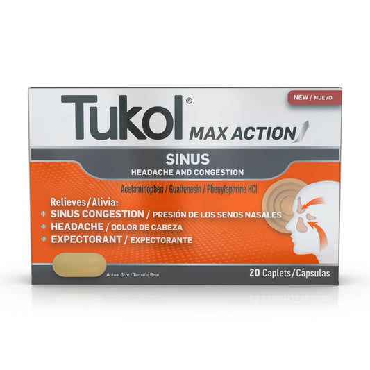 TUKOL  SINUS CAPLETS  20 CT