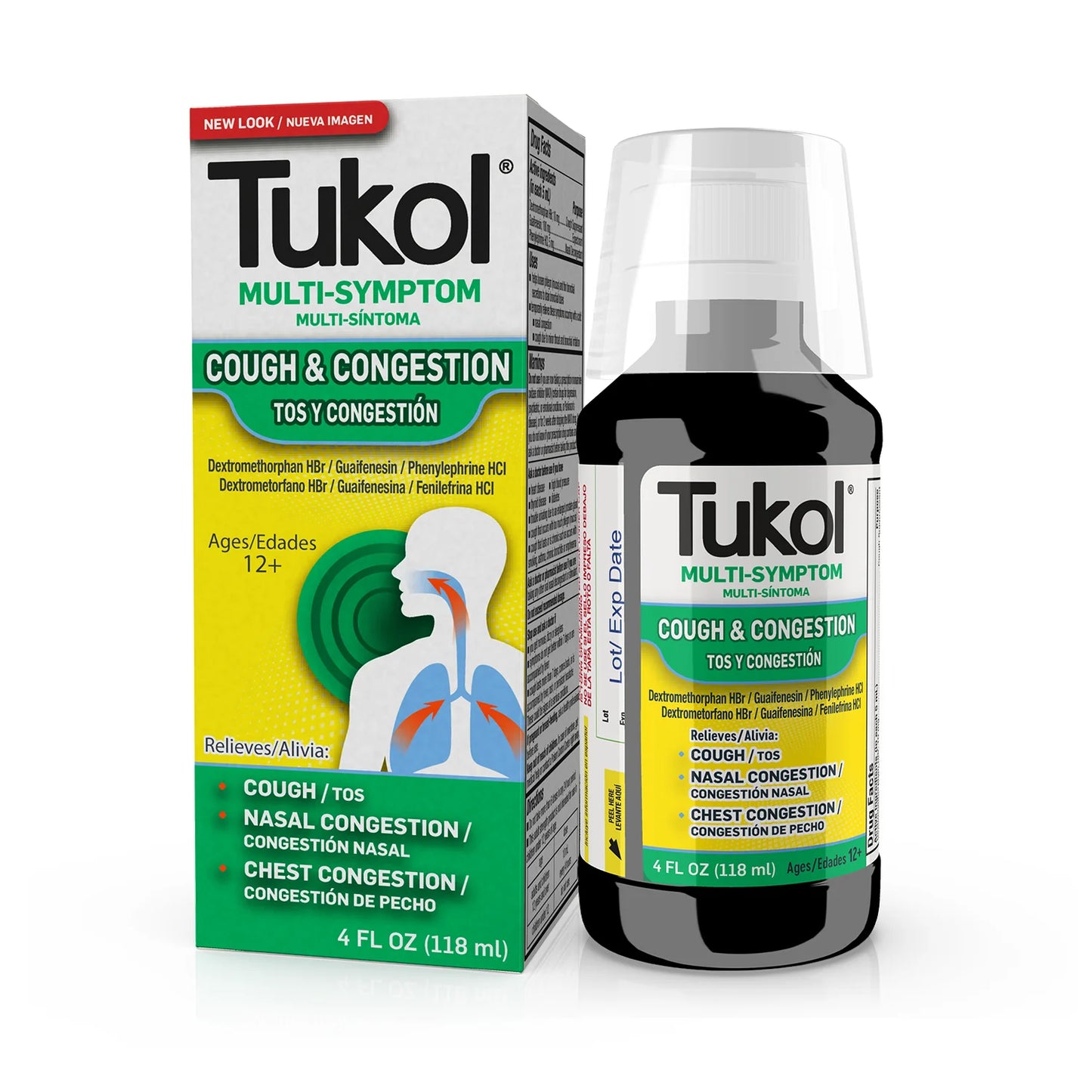 Tukol Multisyptom Cold Syrup 4oz