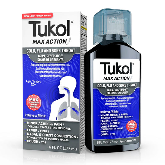 Tukol Max Action Cold and Flu 6oz