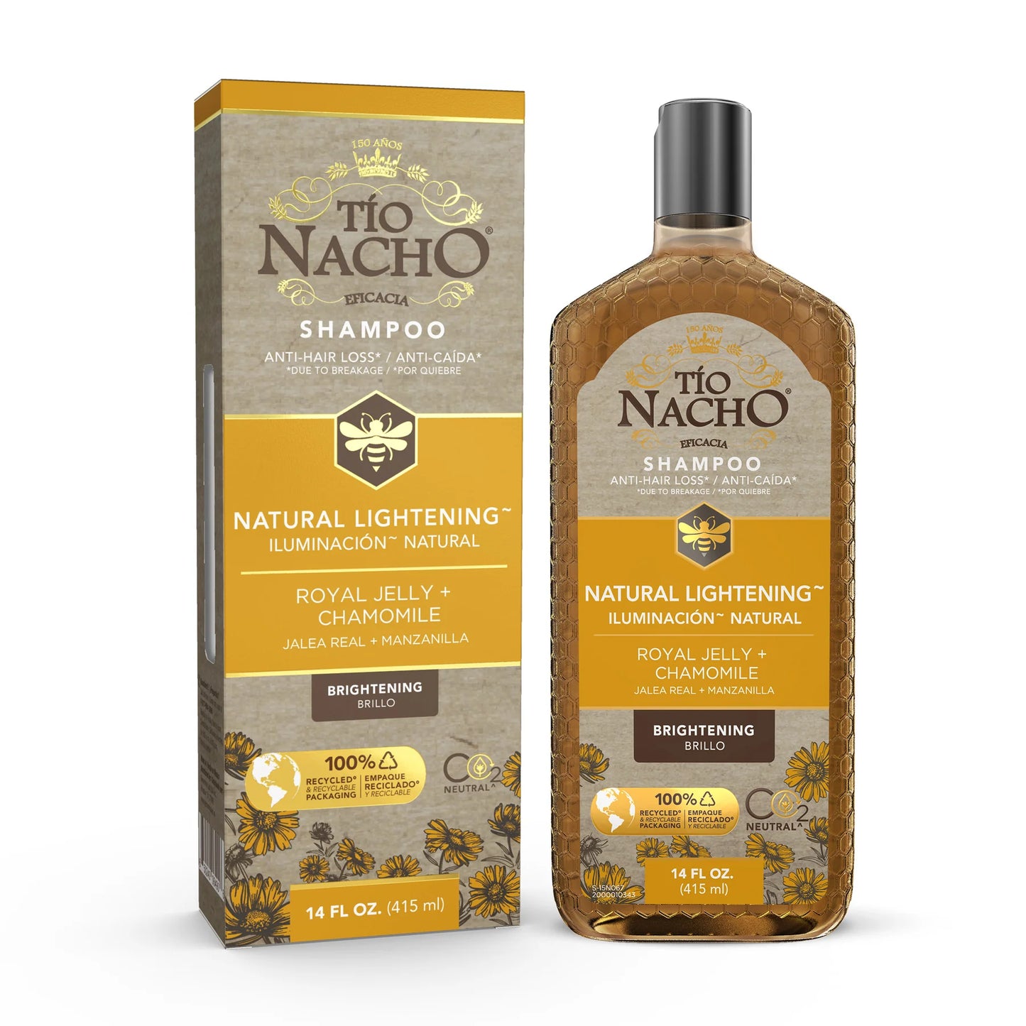 Tio Nacho Shampoo -Natural Lightening 14 oz