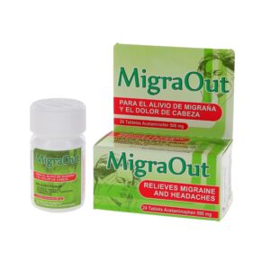 Migraout Acetaminofen x 24 Tab