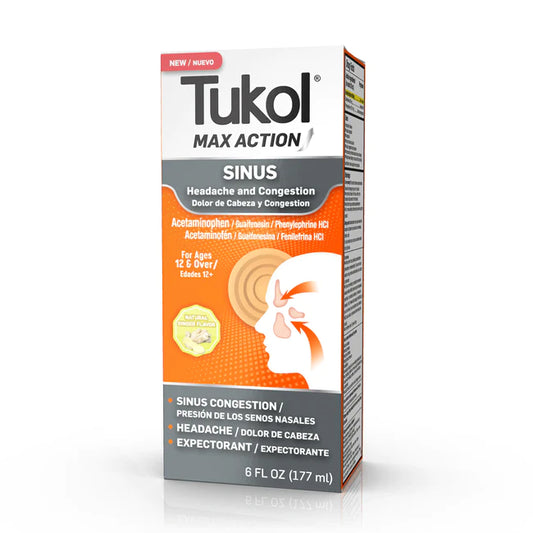 TUKOL SINUS LIQUID  6 FL OZ