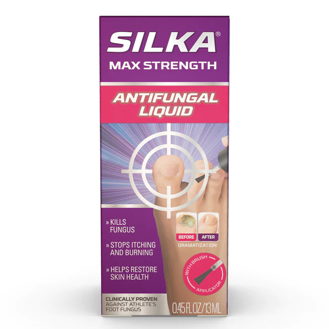 Silka Max Strength Antifungal Liquid with Brush .45 oz