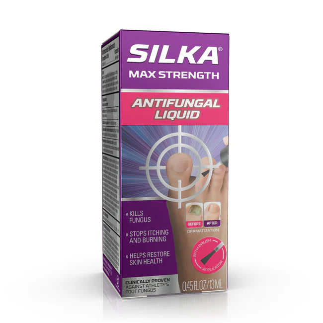 Silka Max Strength Antifungal Liquid with Brush .45 oz