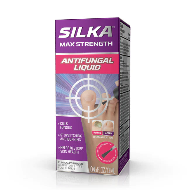 Silka Max Strength Antifungal Liquid with Brush .45 oz