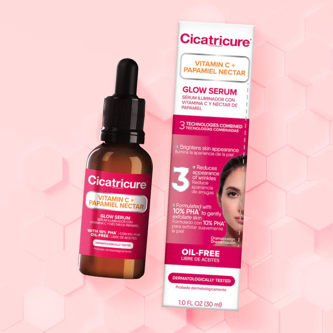 Cicatricure Vitamin C serum +papamiel nectar 1.oz