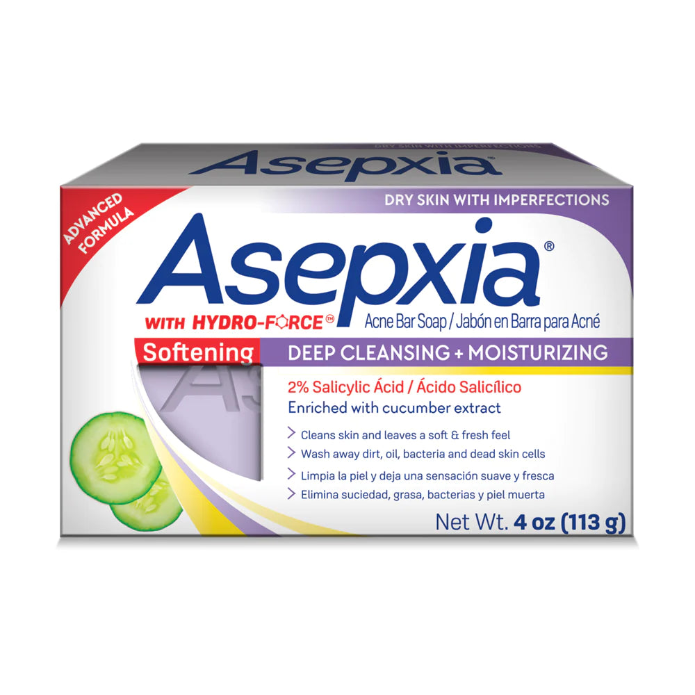 Asepxia Cleansing Bar Mosisturizing 4 oz