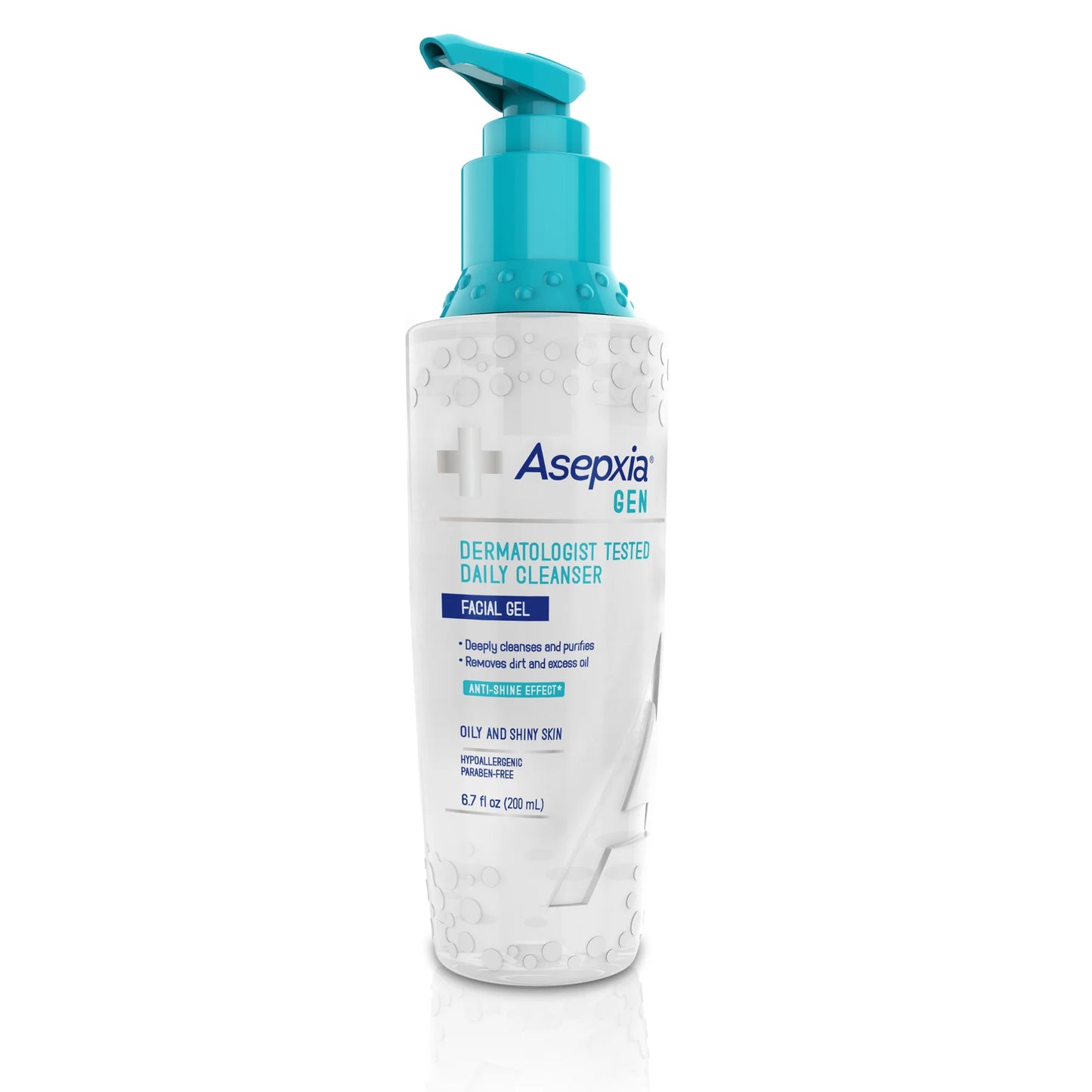 ASEPXIA • GEN • FACIAL CLEANSER FOR OILY SKIN • 6.7 OZ.