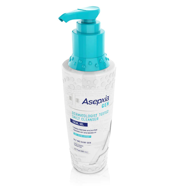 ASEPXIA • GEN • FACIAL CLEANSER FOR OILY SKIN • 6.7 OZ.