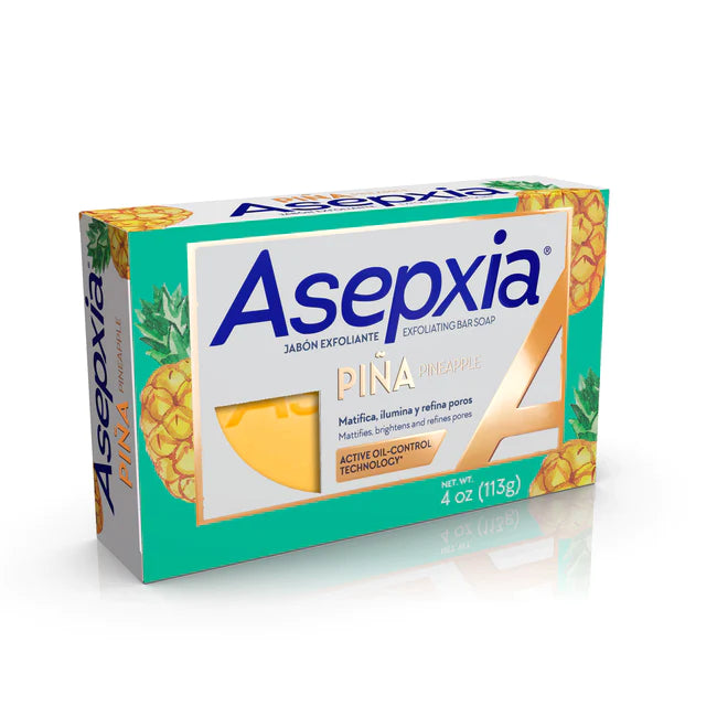 ASEPXIA  PINEAPPLE EXFOLIATING BAR SOAP 4 OZ