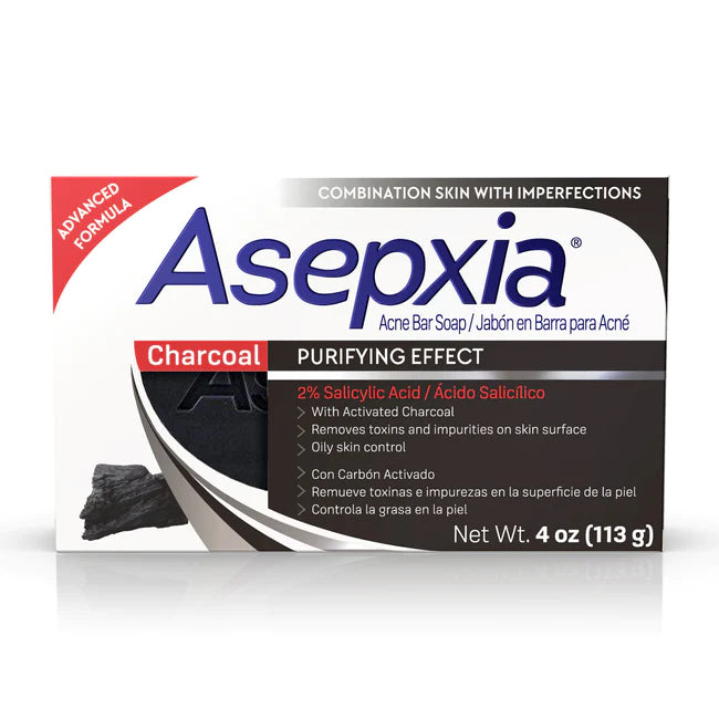 Asepxia Cleasing Bar Charcol 4 oz