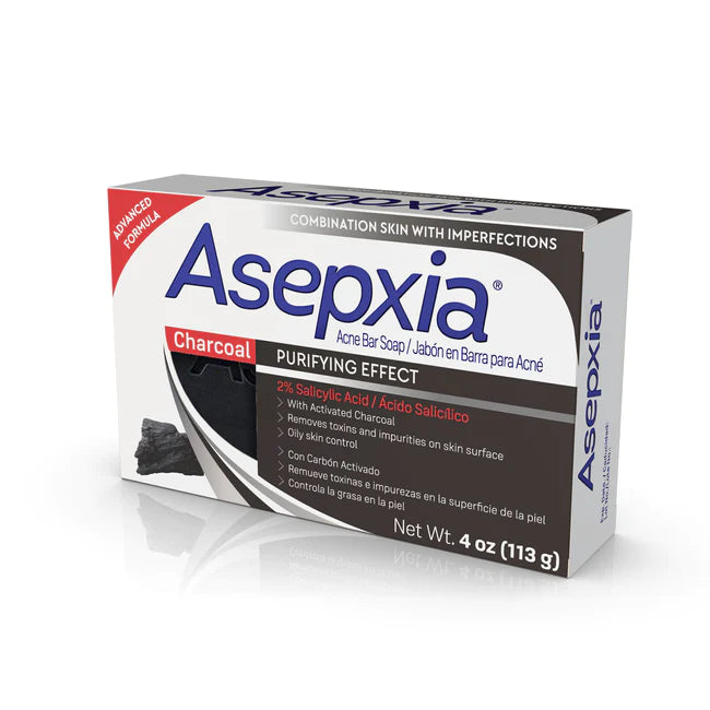 Asepxia Cleasing Bar Charcol 4 oz