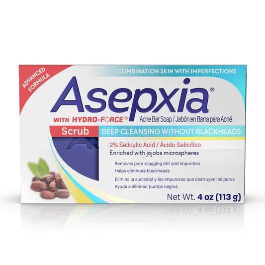 Asepxia Cleansing Bar Scrub 4 oz