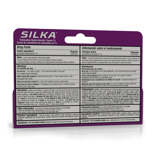 Silka Antifugal Cream 1oz