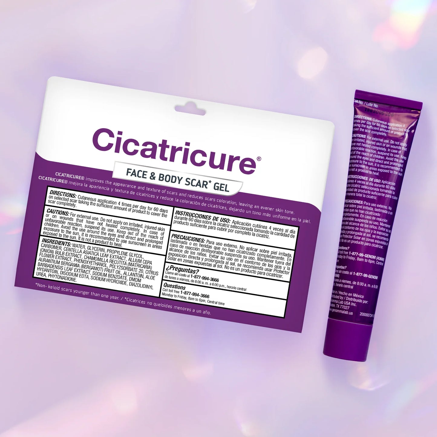 Cicatricure Face & Body Scar Gel 1oz