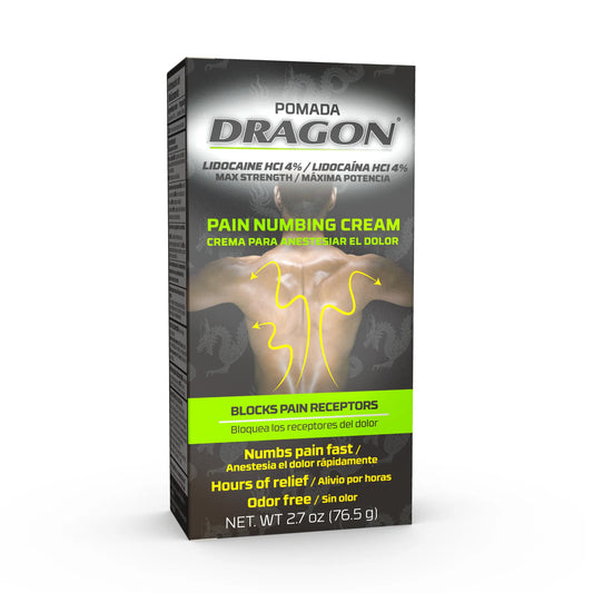 Dragon Lidocaine pain cream 2.7oz