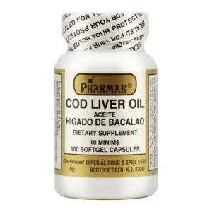 PHARMARK COD LIVER OIL CAPS 100'S 12/1