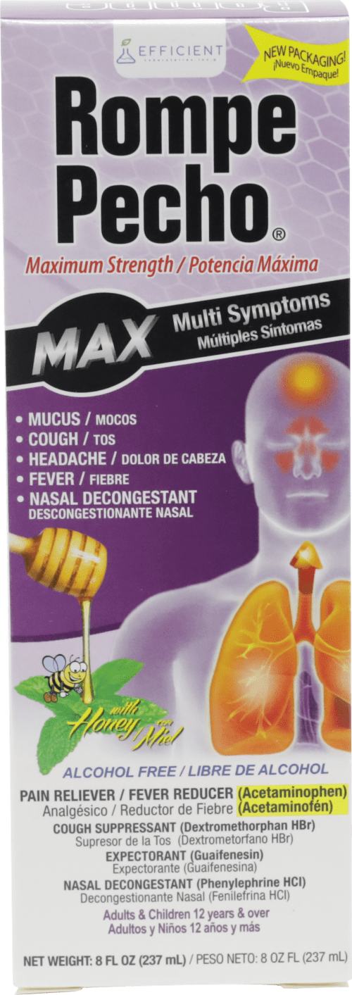 Rompe Pecho MAX  8 oz Multi Symtoms