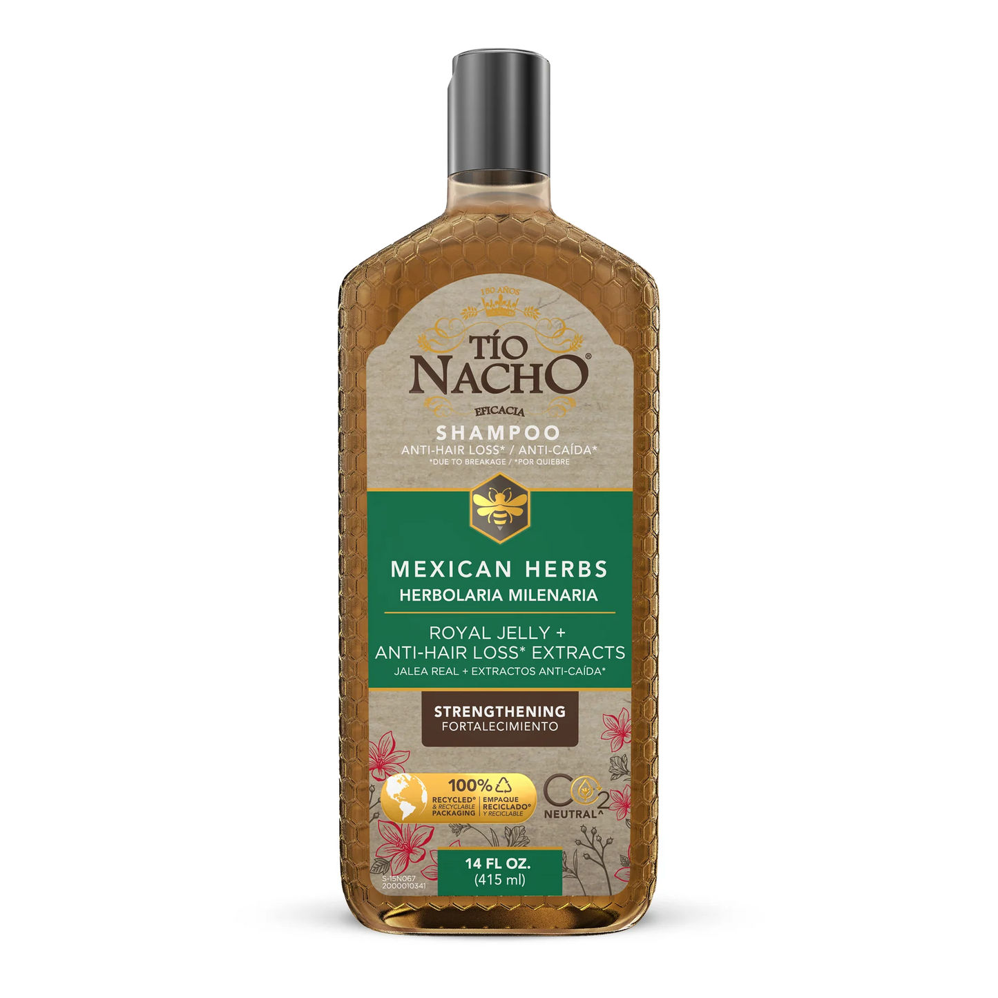 Tio Nacho Mexican Herbal  Shampoo 14oz