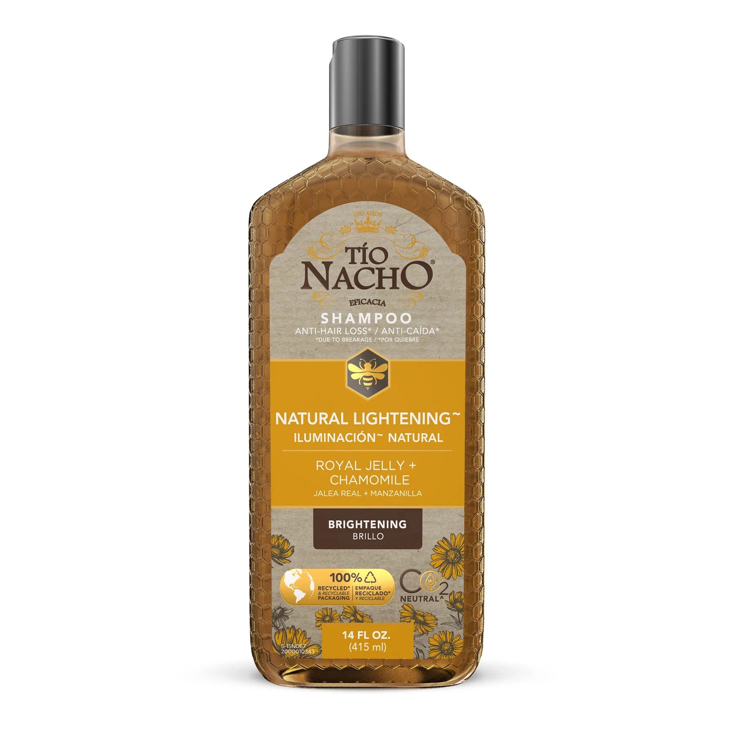 Tio Nacho Shampoo -Natural Lightening 14 oz