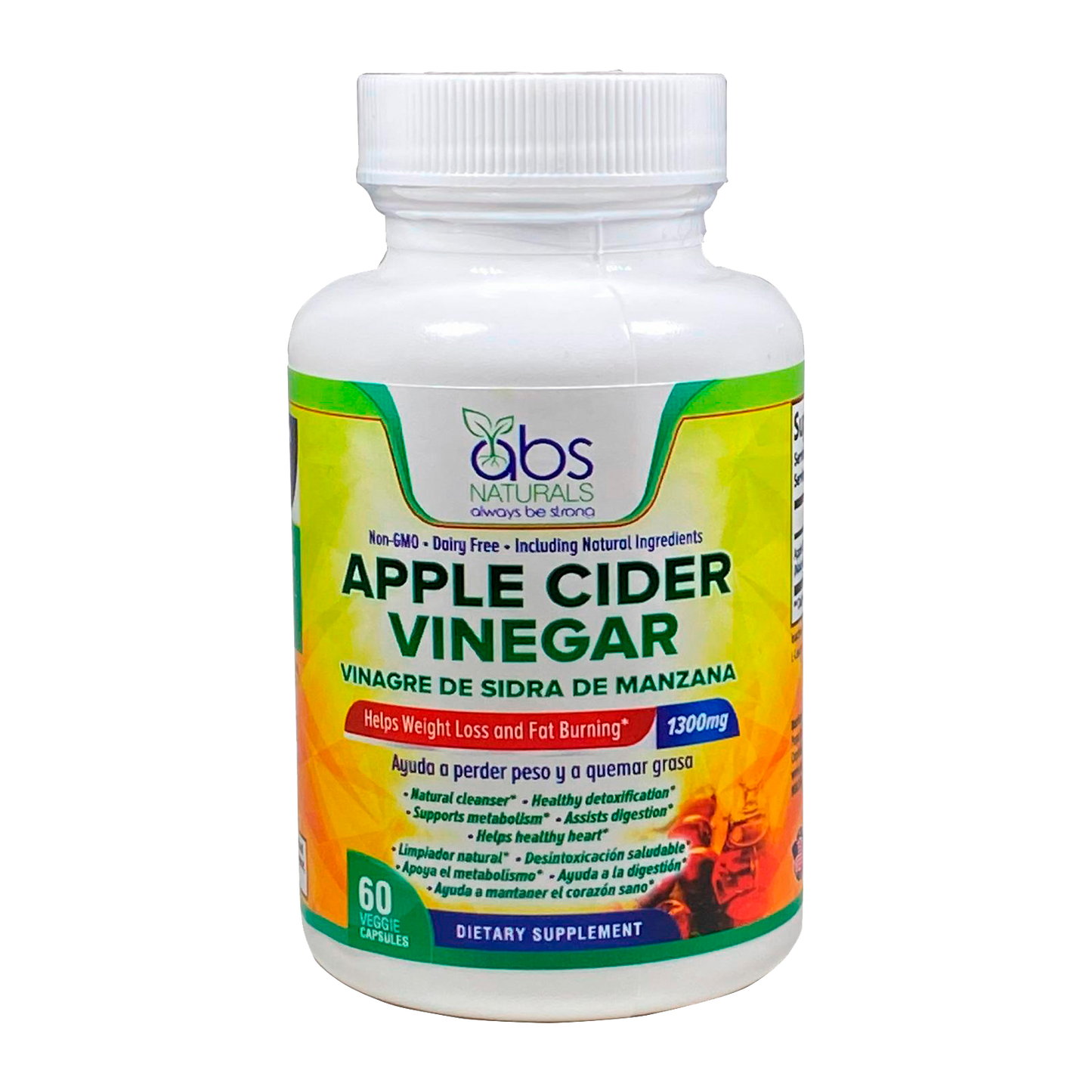 ABS Naturals Apple Cider Vinegar 60ct