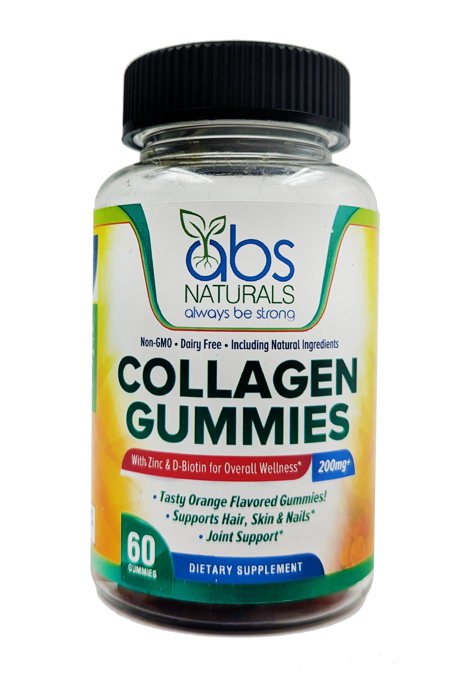 ABS Naturals Collagen Gummies 60ct 200mg