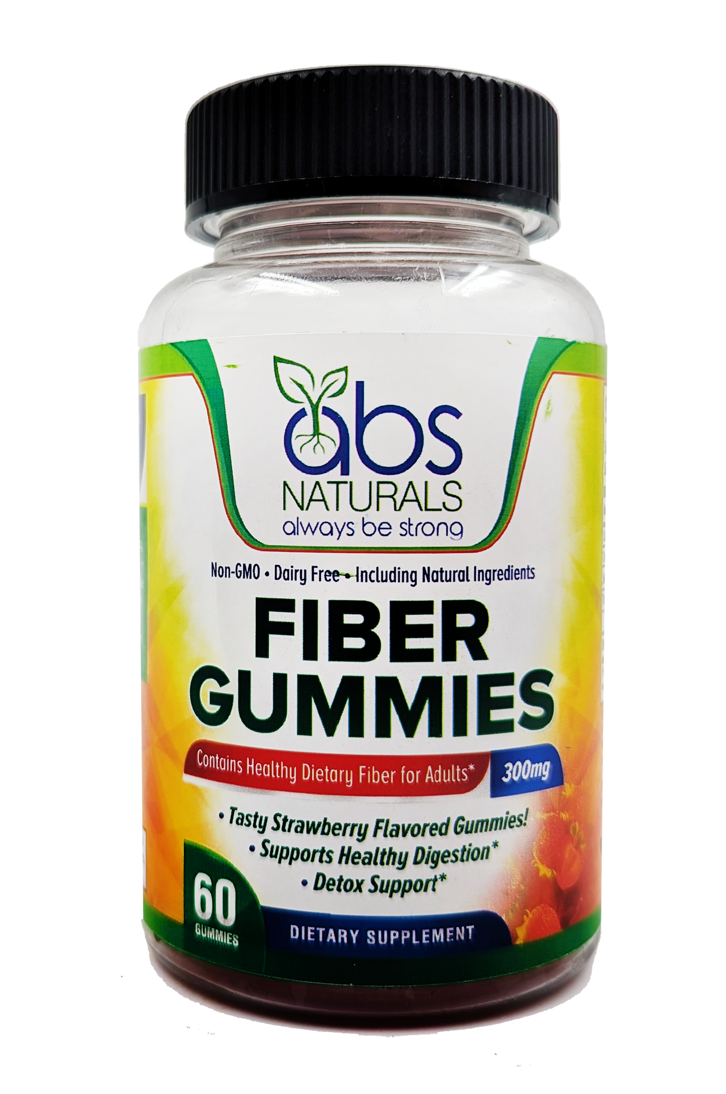 ABS Naturals Fiber Gummies 60ct 300mg