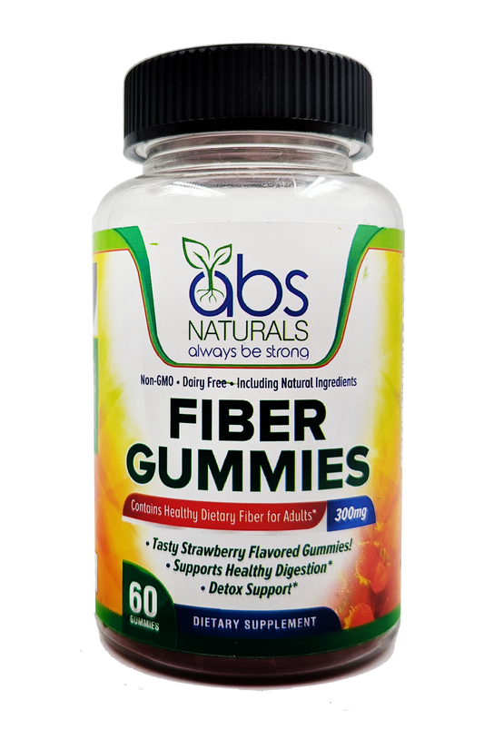 ABS Naturals Fiber Gummies 60ct 300mg