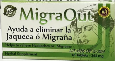 MigraOut Tabletas x 16