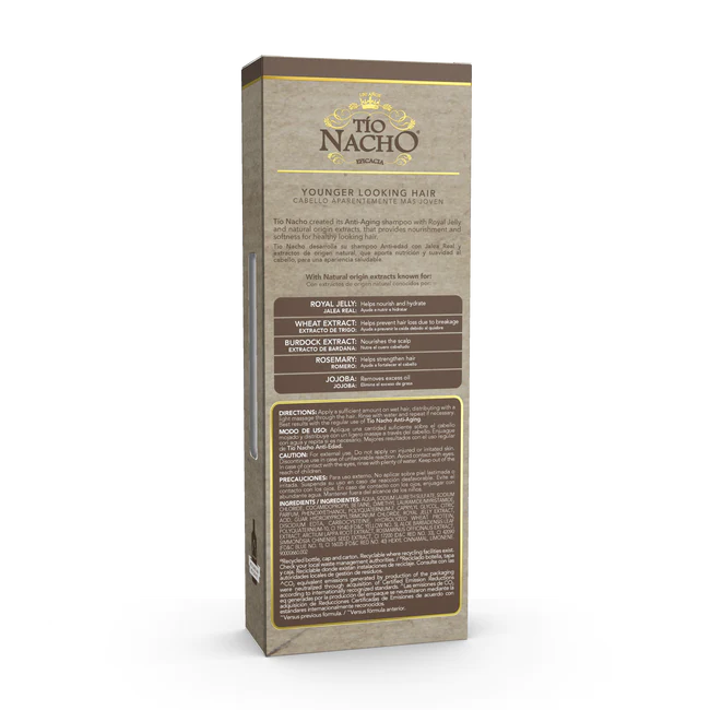 Tio Nacho Younger looking/Antiaging Shampoo 14oz