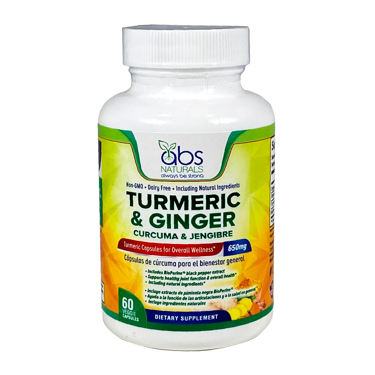 ABS Naturals Turmeric & Ginger